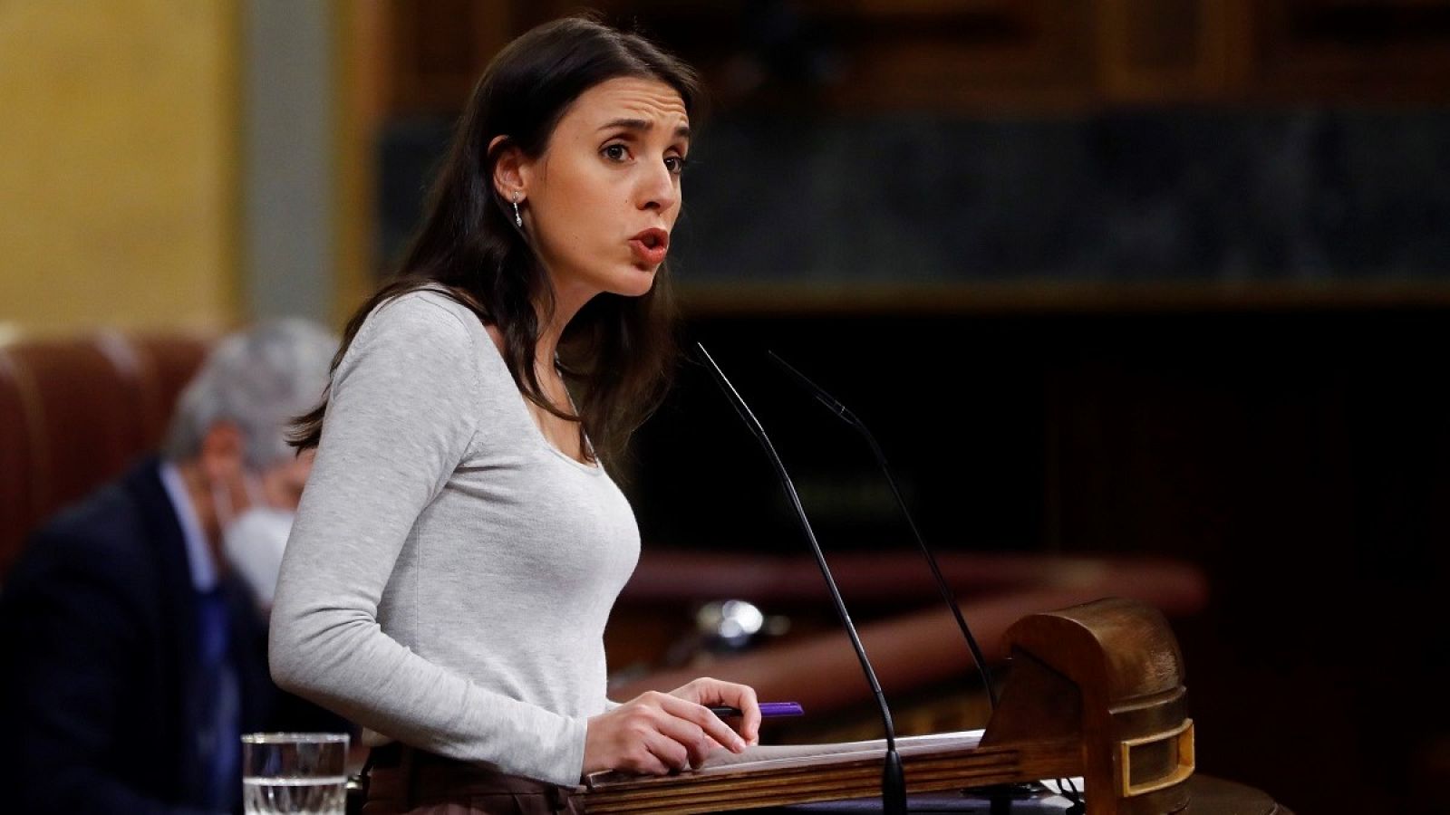 La ministra de Igualdad, Irene Montero, en una imagen de archivo.