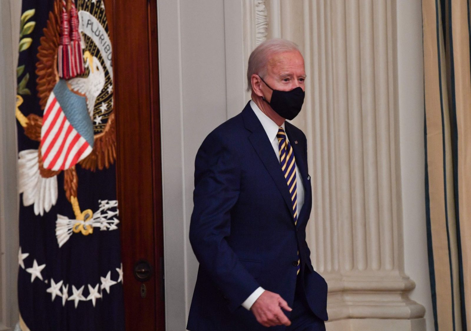 Imagen del viernes 22 de enero de 2021 del presidente de Estados Unidos, Joe Biden.