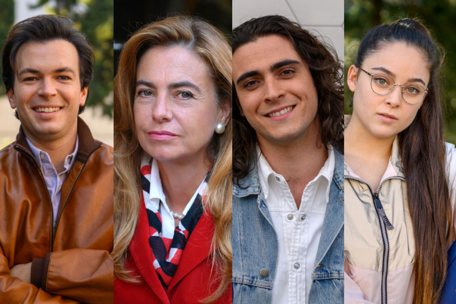 Carlos Serrano-Clark, Lola Baldrich, Pablo Álvarez y Paula Morago