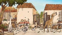 Un cómic describe el día a día en un refugio de animales