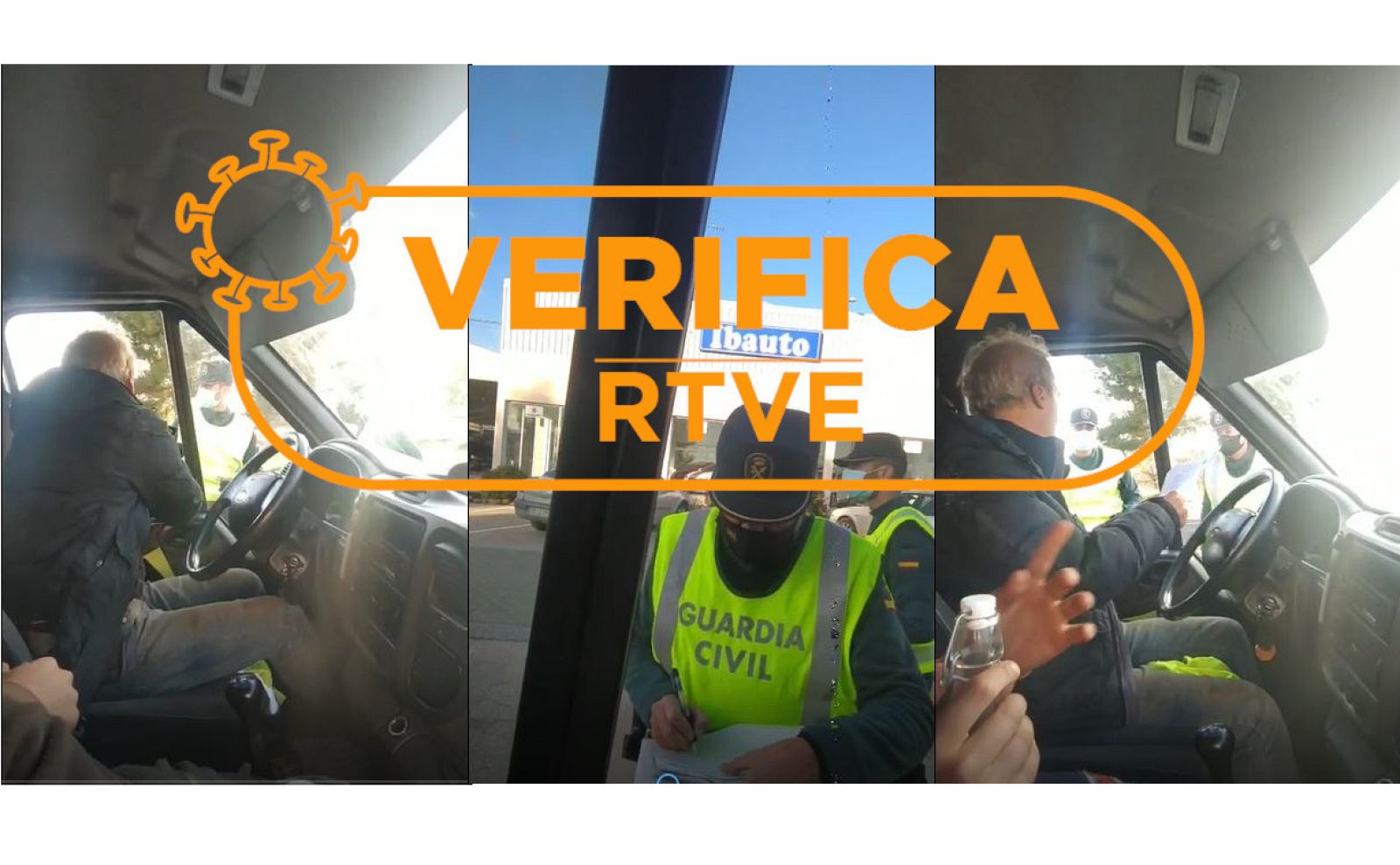 Capturas del vídeo enviado a VerificaRTVE