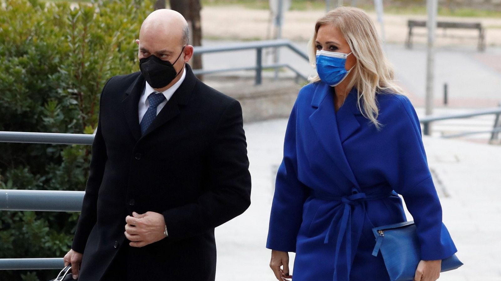 Cifuentes llega a la Audiencia de Madrid para asistir al juicio por el caso Máster