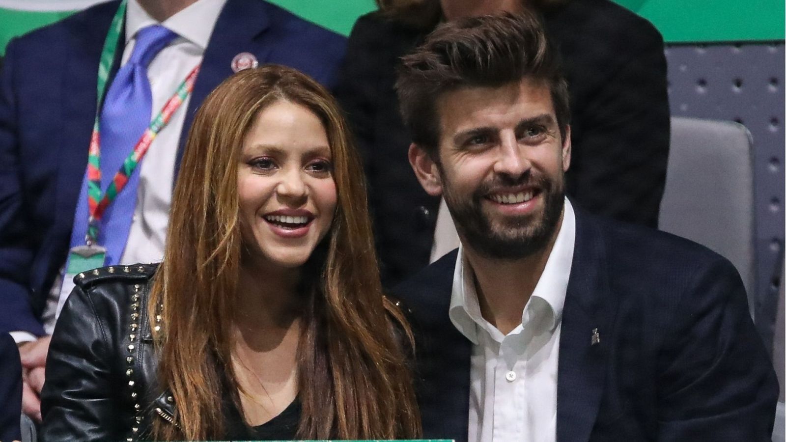 Shakira y Piqué juntos disfrutando de un partido de tenis