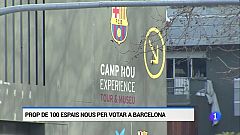 Mercats, pavellons i l'auditori del Barça, entre els nous punts de votació a Barcelona