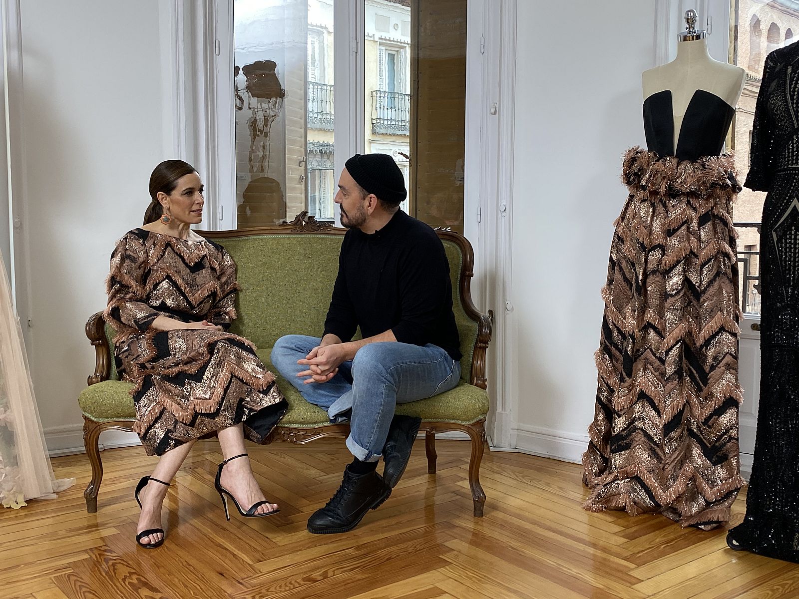 Raquel Sánchez Silva y Juan Duyos conversan sobre moda
