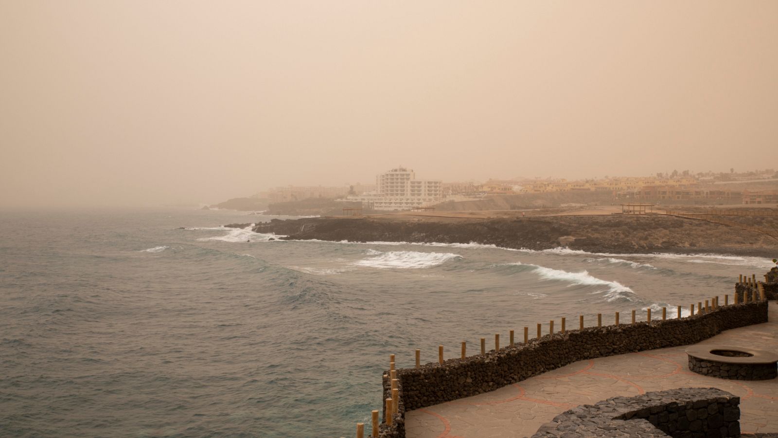 Calima en Tenerife, Canarias
