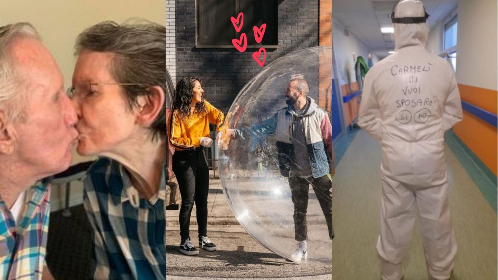 Las historias de amor más virales del 2020