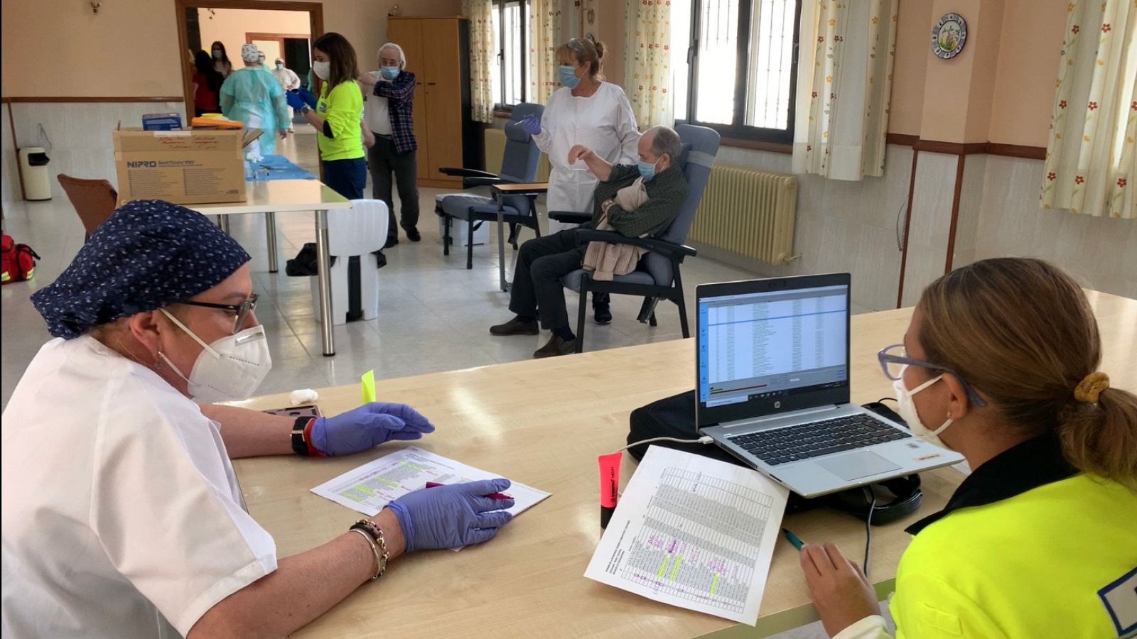 La vacunación en poblaciones dispersas