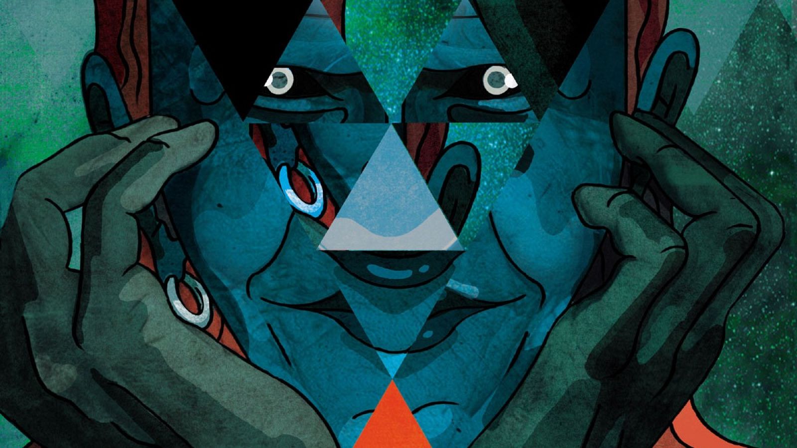 Detalle de la portada de 'Myrddin'