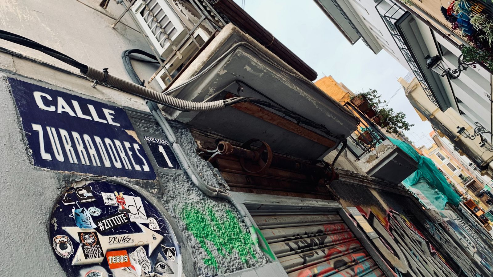 Calle Zurradores en Valencia