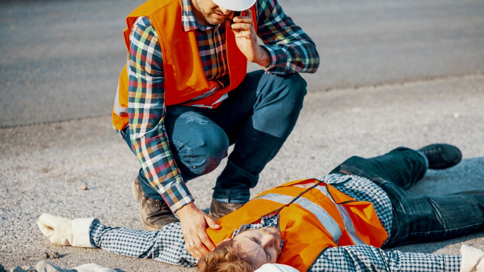 Recreación de un accidente laboral