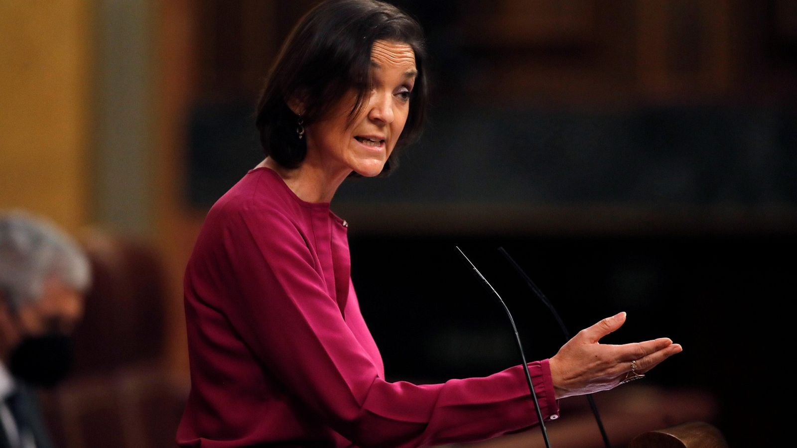 La ministra de Turismo, Reyes Maroto