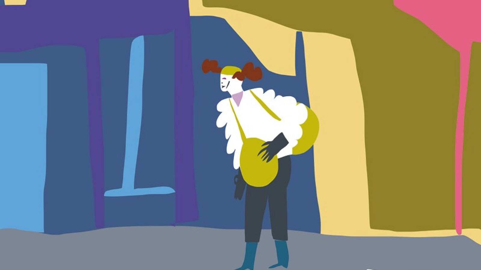 Viñeta de 'Un fantasma'