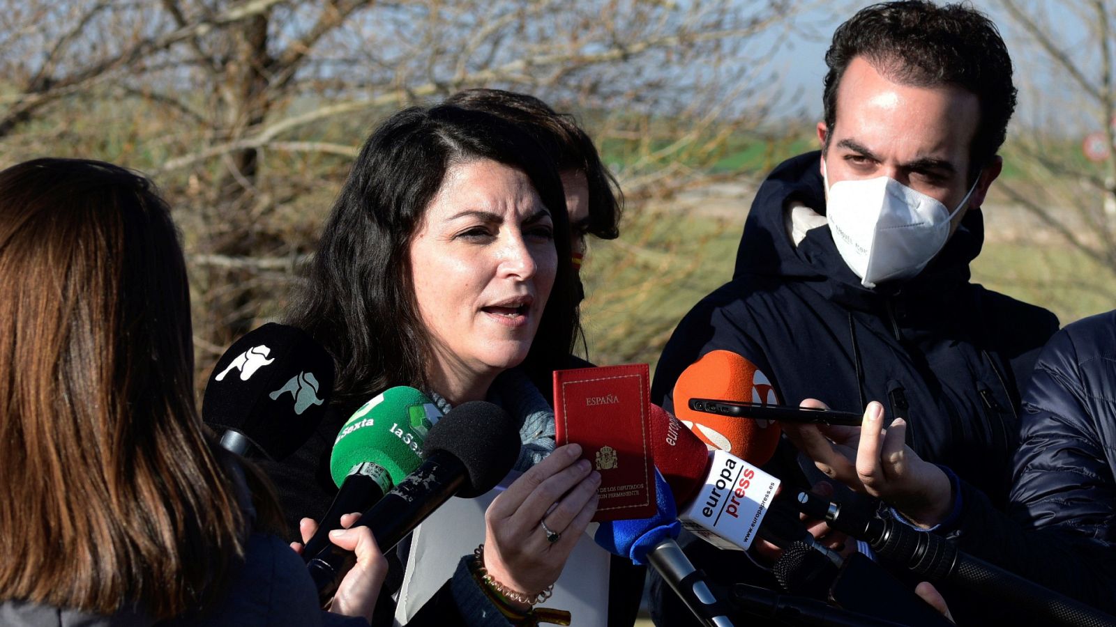 La diputada de Vox Macarena Olona