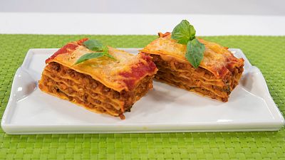 Lasa�a integral de verduras