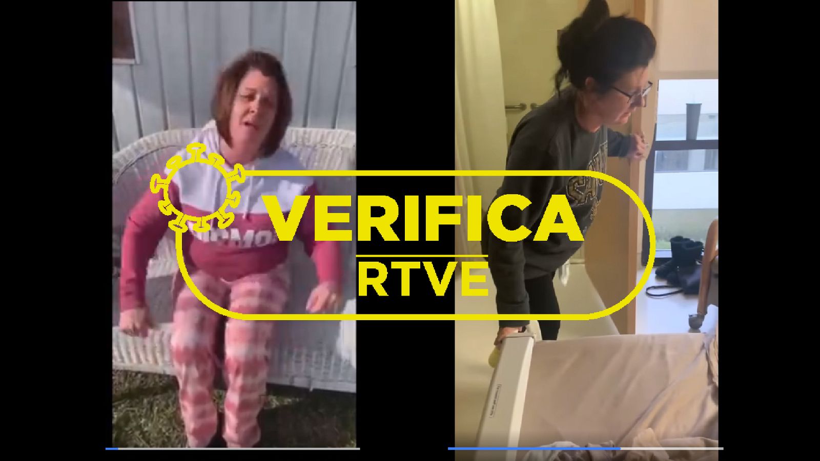 Capturas de los vídeos que afirman que las vacunas causan temblores