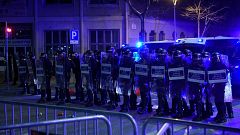 La violencia en las protestas por Hasel tensa la relación entre el Govern y los Mossos