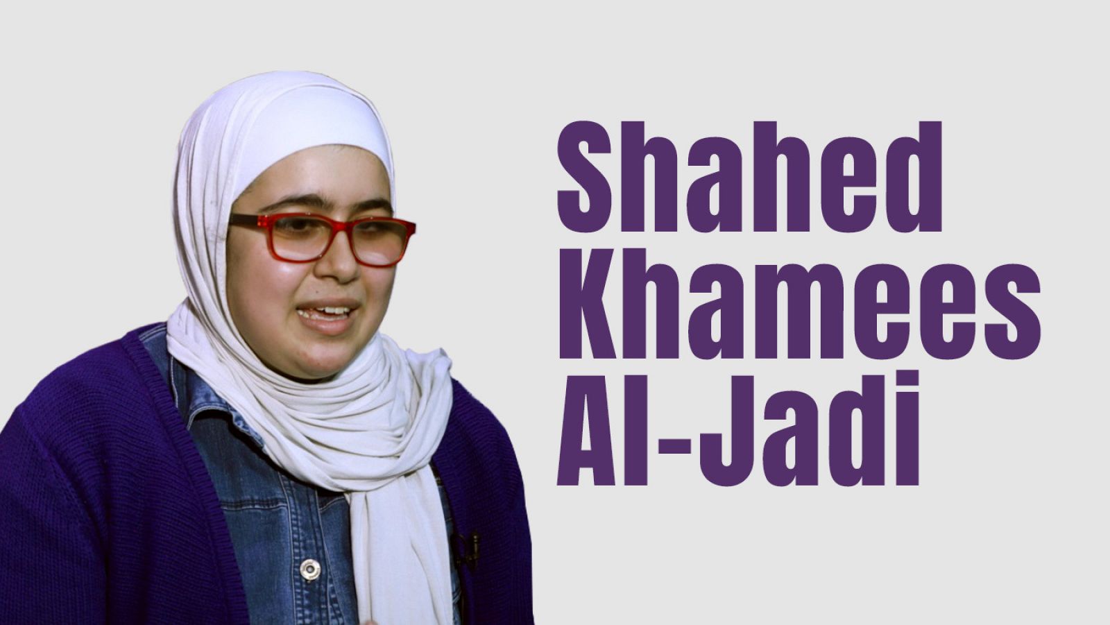 Shahed Khamees Al-Jadi a sus 17 años lucha contra las barreras físicas y mentales que sufren las mujeres en Gaza