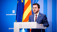 Aragonès muestra el "total apoyo" a los Mossos y condena los disturbios pero pide no "criminalizar" a los manifestantes