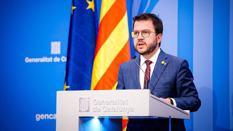 Aragonès muestra el "total apoyo" a los Mossos y condena los disturbios pero pide no "criminalizar" a los manifestantes