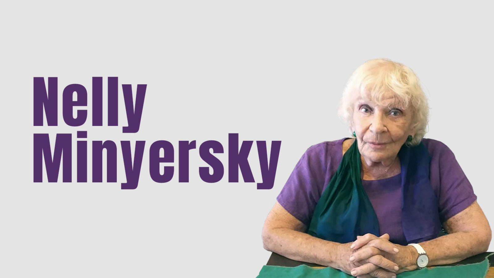 A sus 90 años, la jurista Nelly Minyersky es una de sus referentes más activas en Argentina