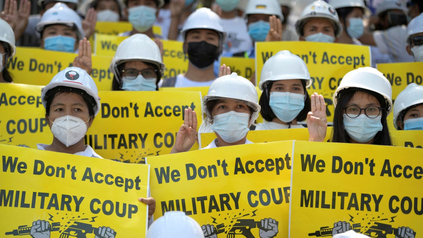El pueblo de Birmania responde con resistencia civil al golpe de Estado
