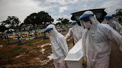 Brasil supera los 250.000 muertos por coronavirus