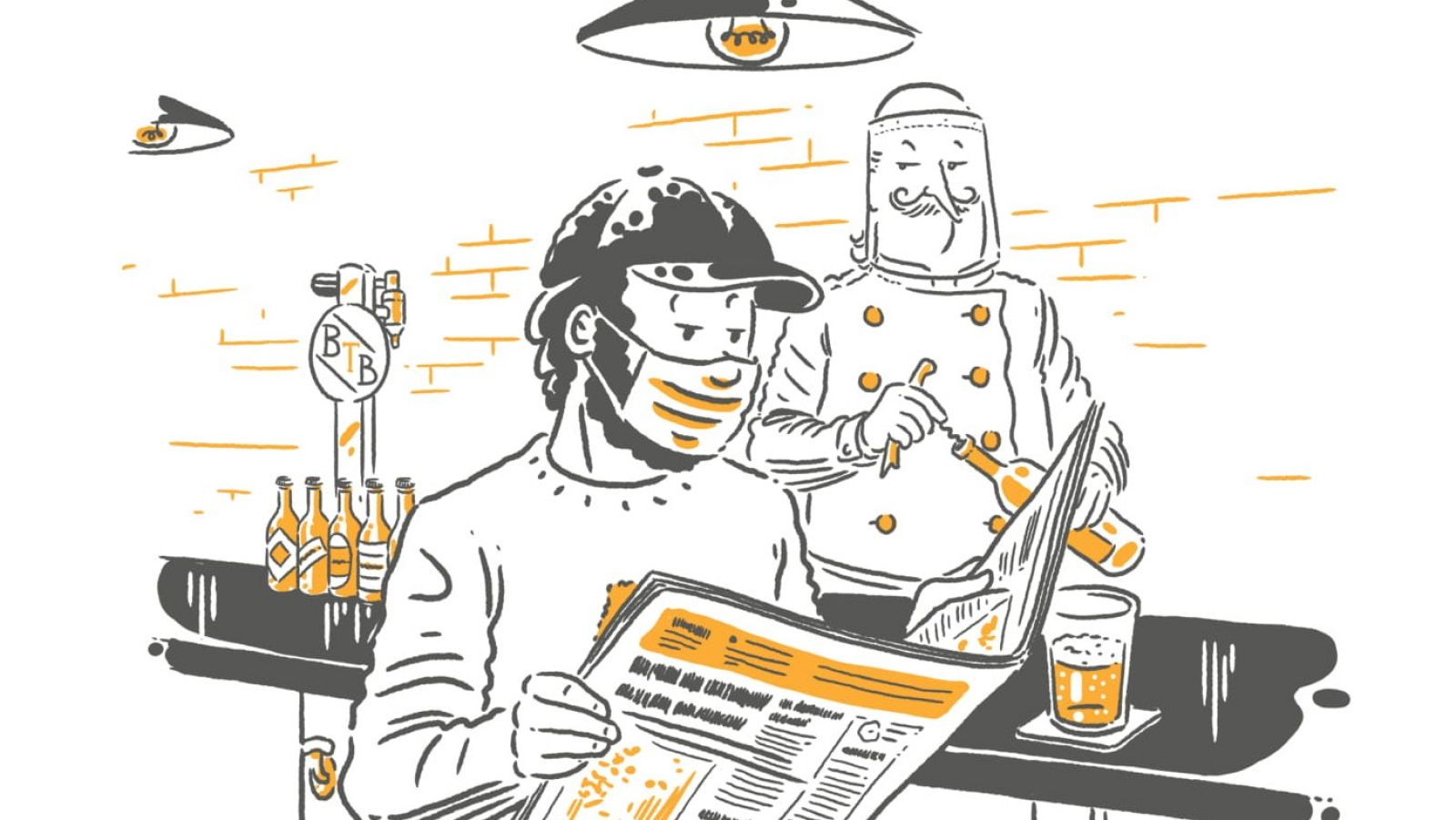 Detalle de la portada de 'BETI BERDIN Taberna'