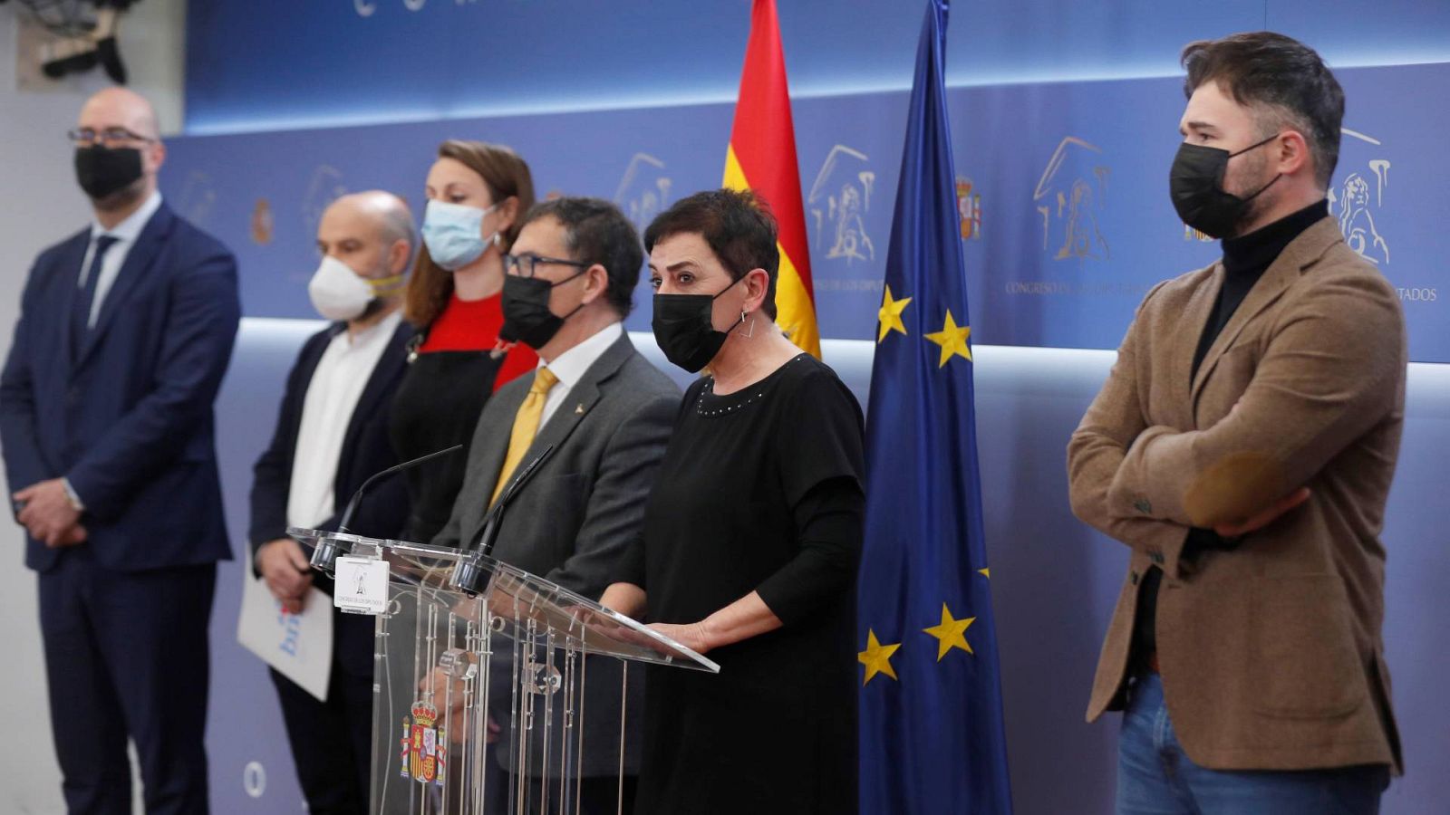 Independentistas en el Congreso