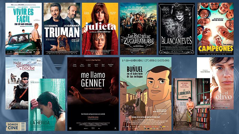 'Somos Cine' de RTVE celebra los Goya 2021 con una maratón de películas premiadas y dos nuevos estrenos