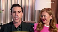 Sacha Baron Cohen agradece su Globo de Oro a la Asociación "totalmente blanca" de la Prensa Extranjera de Hollywood
