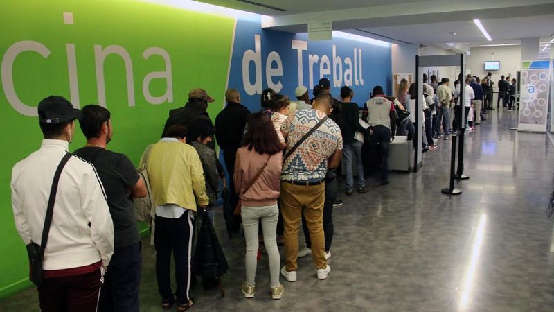 L'allargament de les restriccions deixa 4.209 nous aturats registrats al SOC