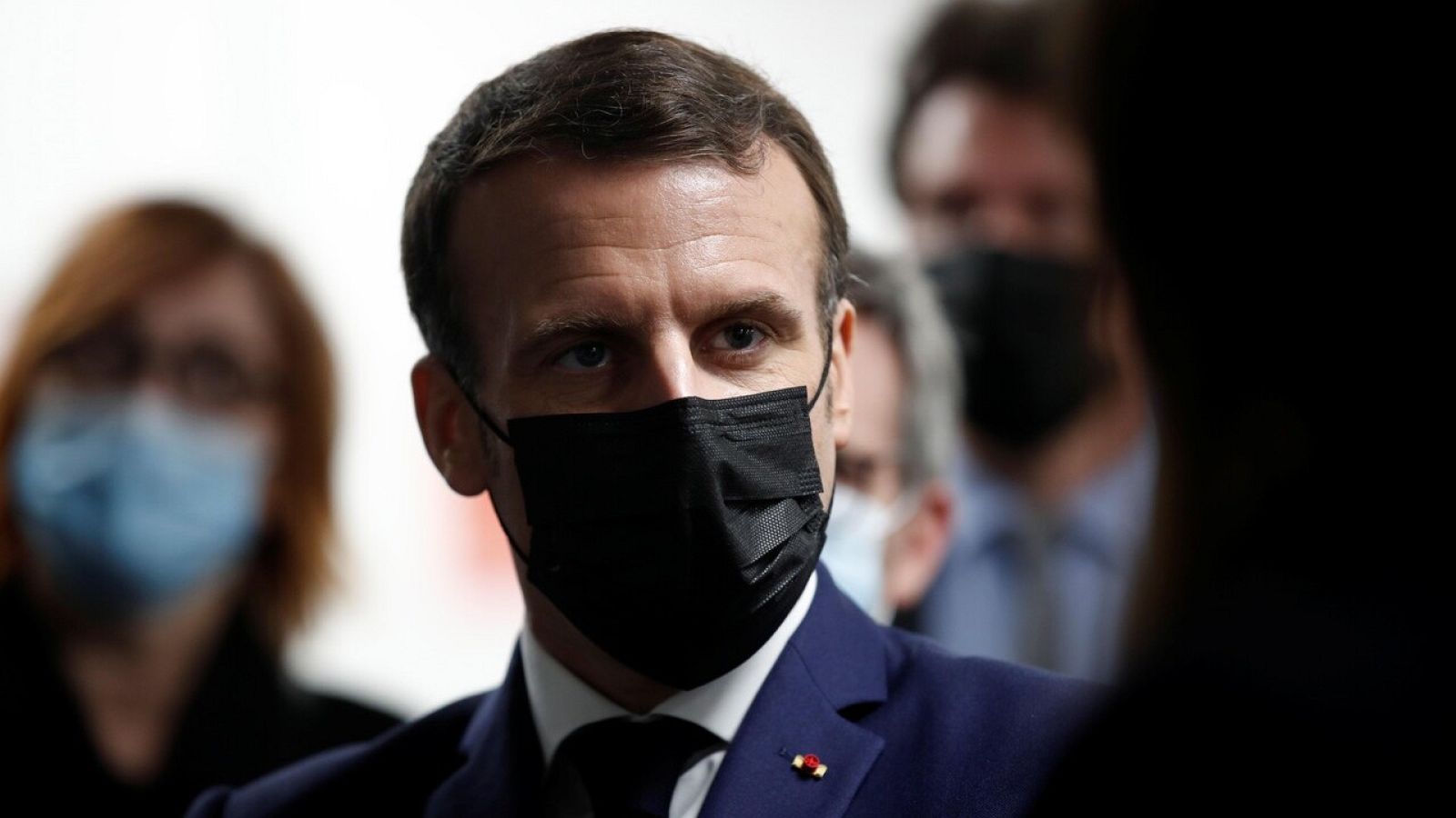 El presidente francés, Emmanuel Macron