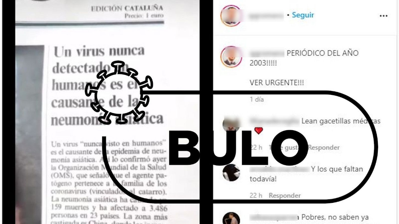 Captura del vídeo difundido en Instagram.