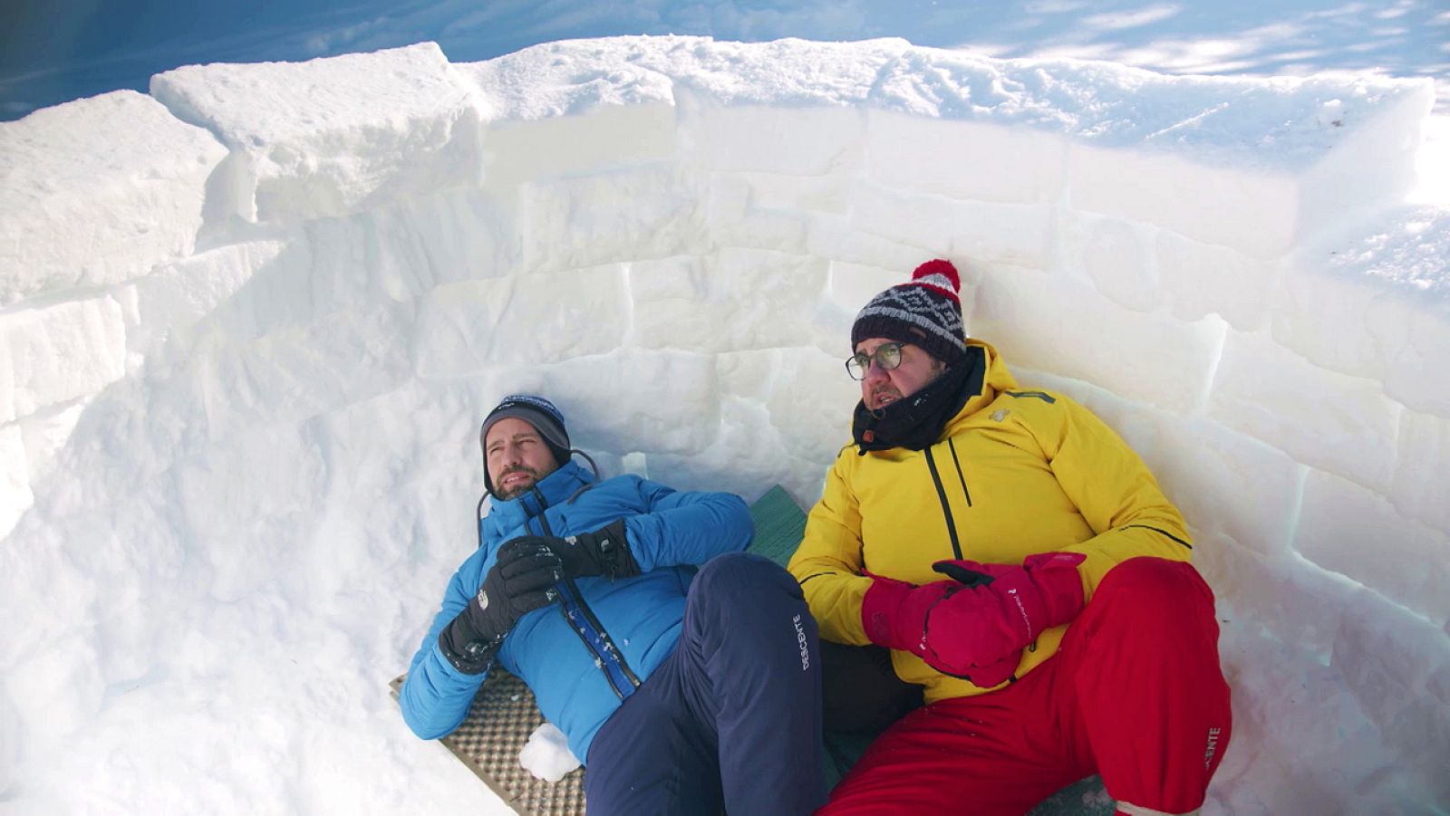 Flo y Gonzalo construirán su propio refugio
