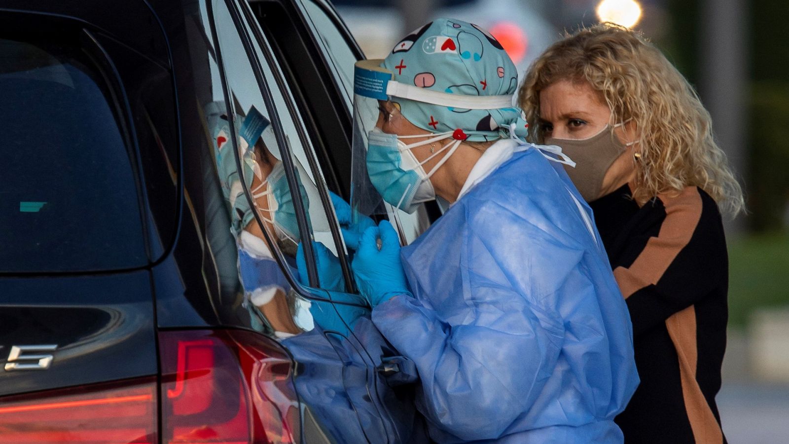 La unidad autocovid de pediatría del Hospital Universitario Central de Asturias (HUCA) en Oviedo