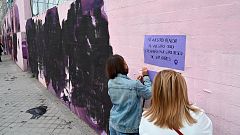 Destrozado el mural feminista de Ciudad Lineal de Madrid en el Día Internacional de la Mujer