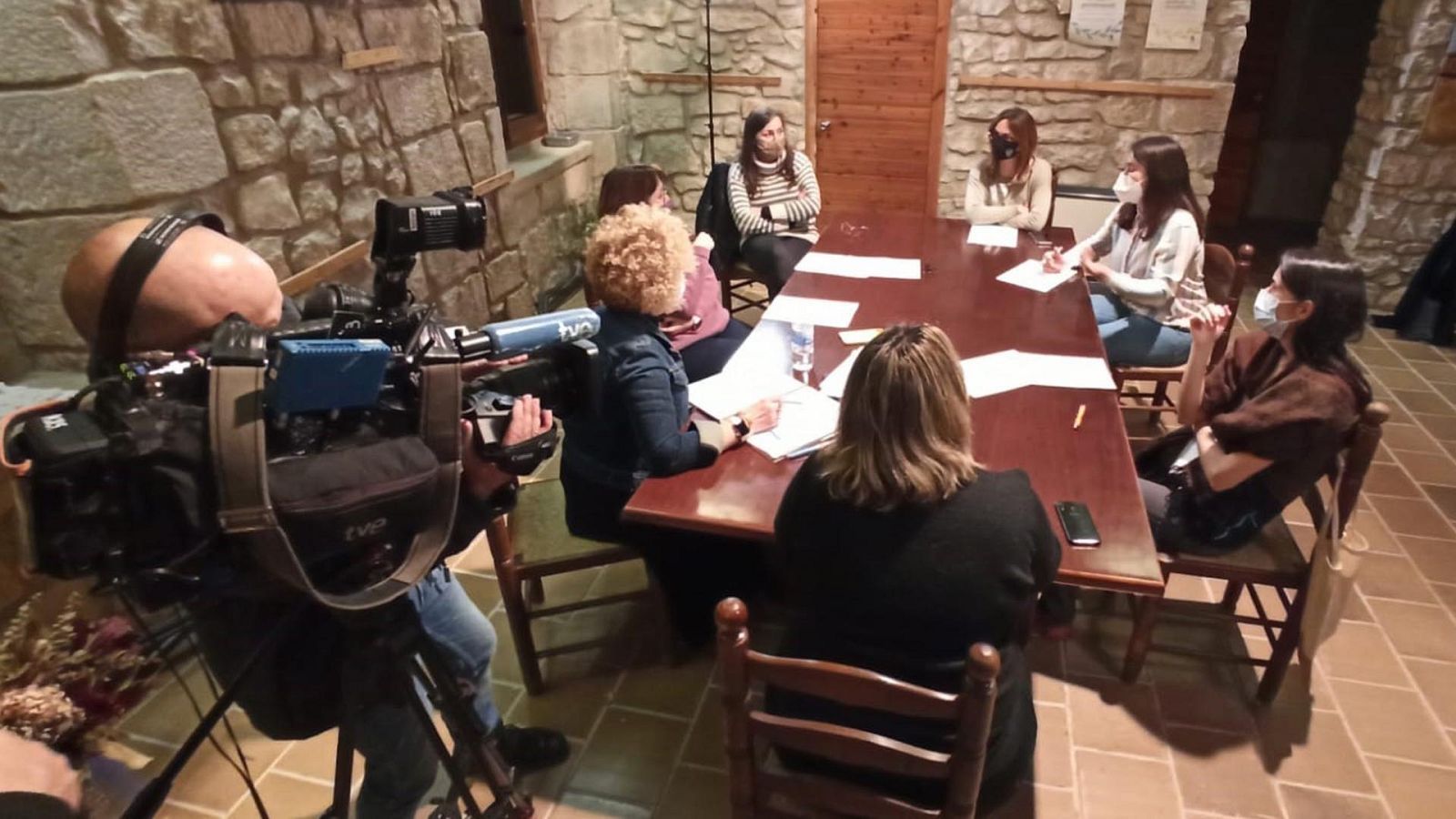 'Crónicas' con el gobierno municipal de Belianes, formado todo por mujeres