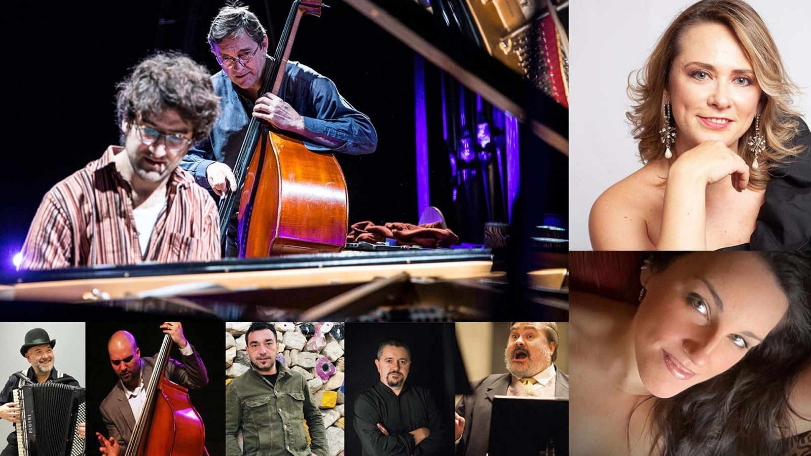 Javier Colina, Albert Sanz  y el grupo All'Art