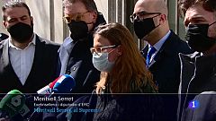 Meritxell Serret torna de Brussel·les i el Suprem la deixa en llibertat