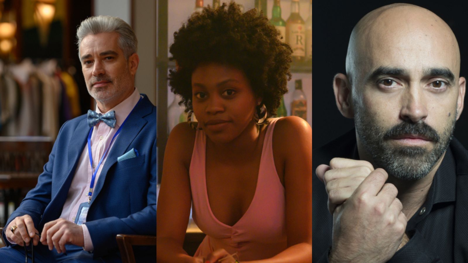 Adrià Collado, Beliza Bismarck y Chani Martín en 'Cuéntame'