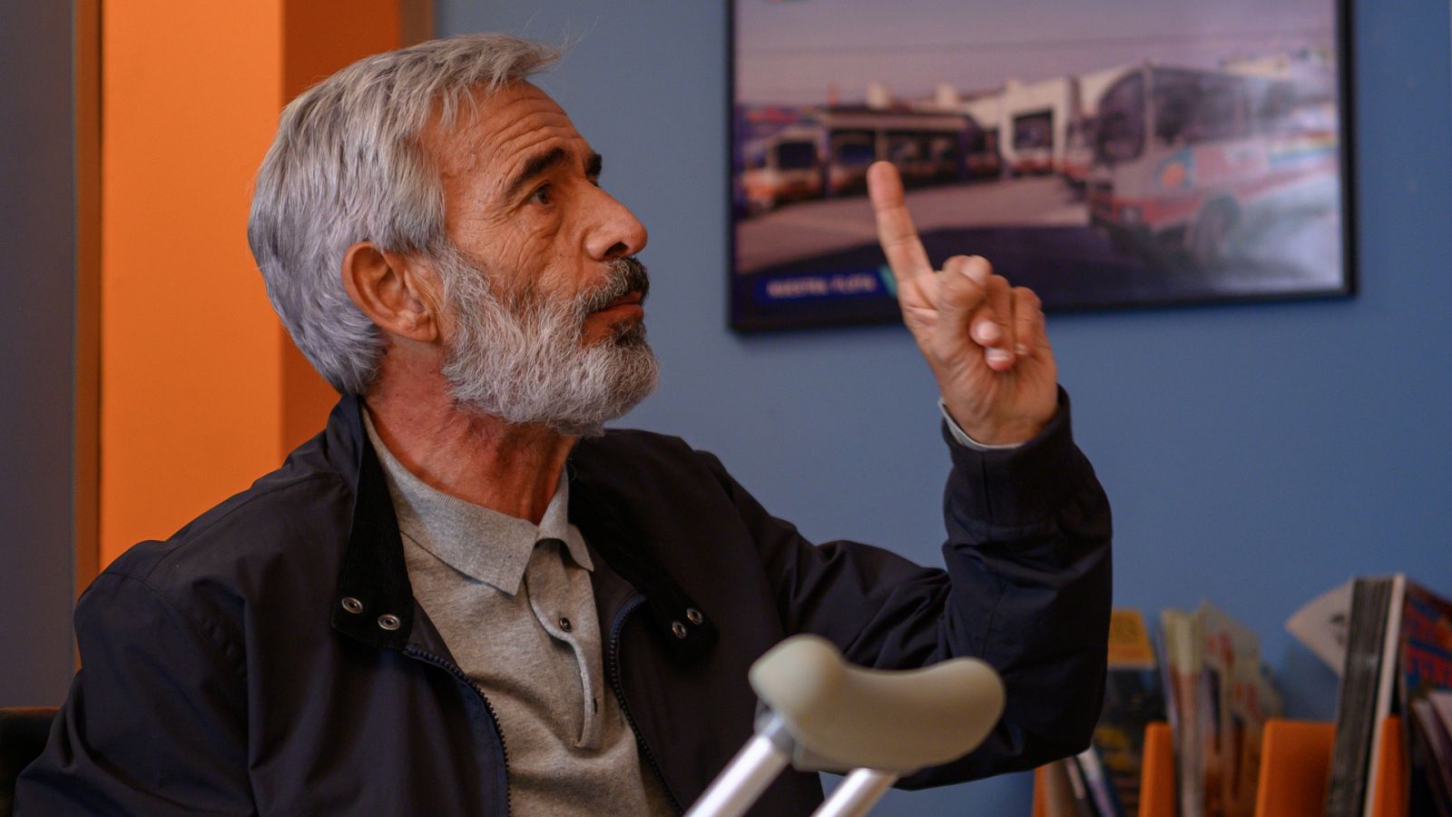 Antonio Alcántara en una de las escenas de la T21 de 'Cuéntame'