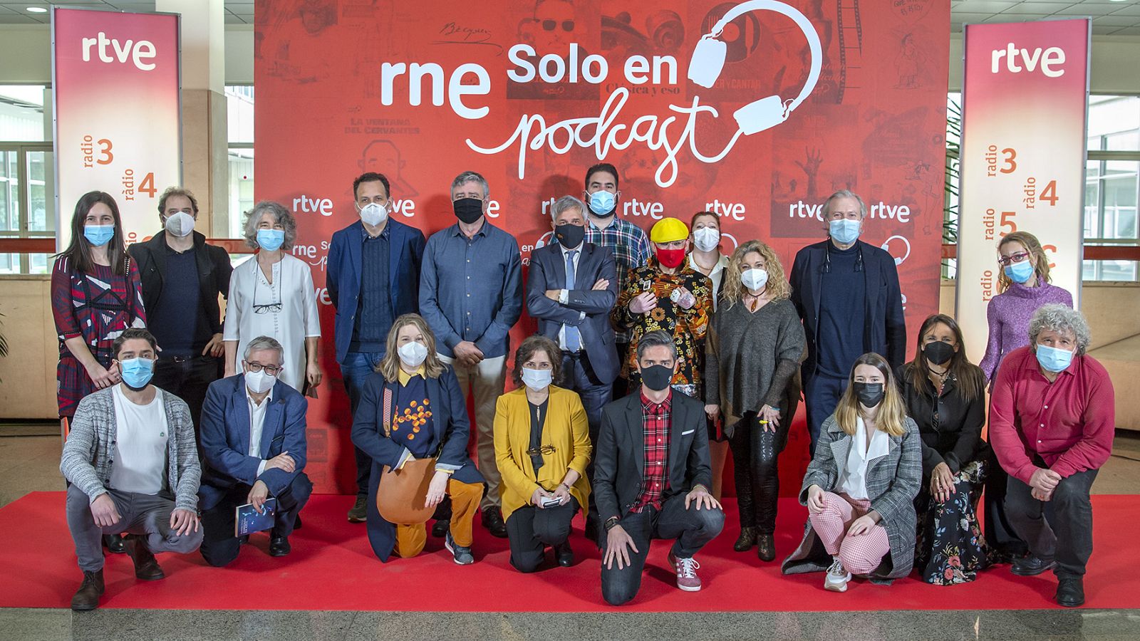 Presentación de los nuevos formatos de RNE Solo en Podcast.