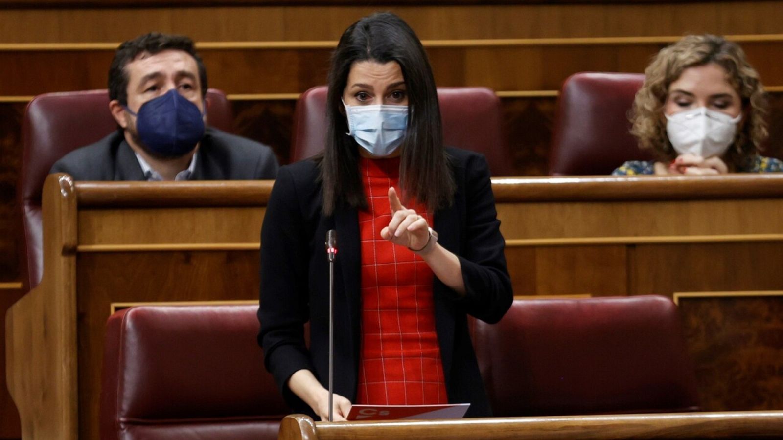 La líder de Cs, Inés Arrimadas