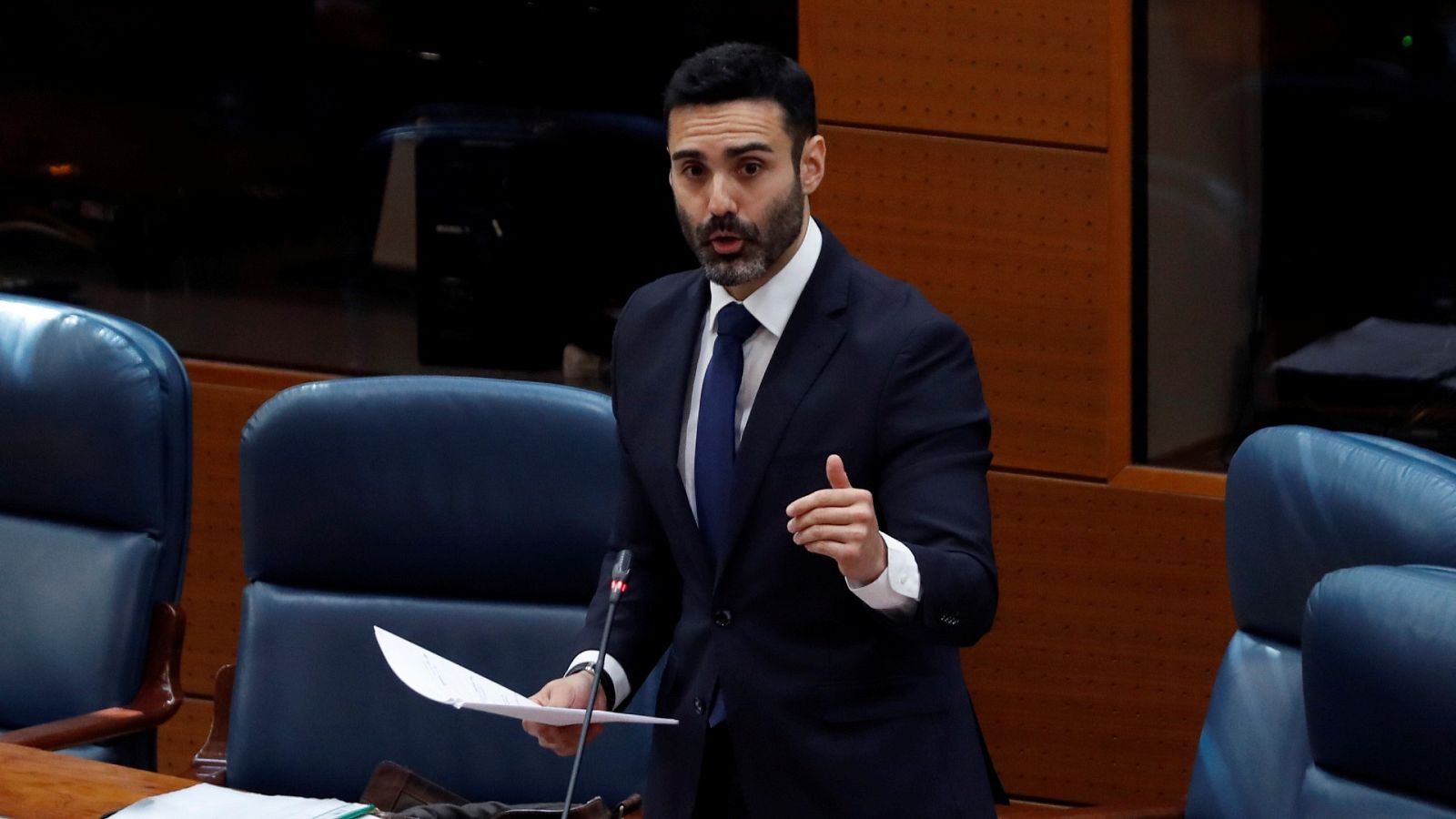 El diputado de Ciudadanos, Sergio Brabezo Carballo