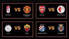 Granada - United y Villarreal - Dinamo de Zagreb, cuartos de final de Europa League