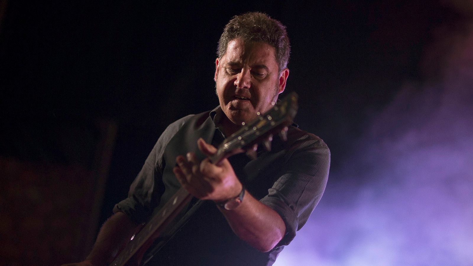 José Ignacio Lapido, durante un concierto en Córdoba