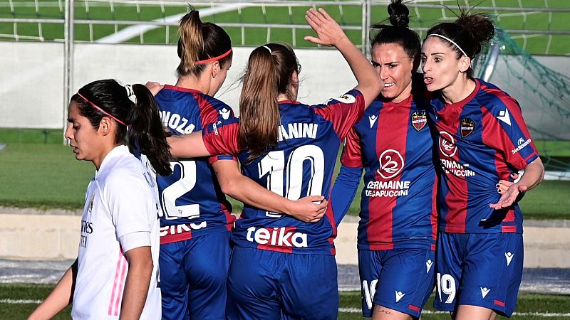 El Levante gana al Madrid en el último suspiro y se asienta en la segunda plaza