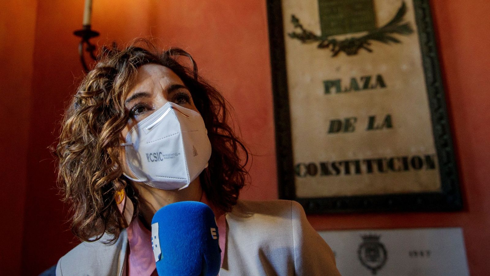 La ministra de Hacienda, María Jesús Montero