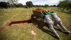 Brasil supera por primera vez los 3.000 muertos por coronavirus en un día